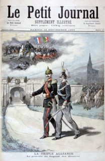 The Triple Alliance, Germany, Austria-Hungary, and Italy, 1894. Artist: Henri Meyer