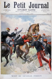 Death of General Ferron, 1894. Artist: Unknown
