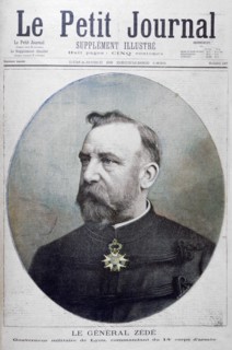 General Zede, military governor of Lyon, France, 1895. Creator: F Meaulle.