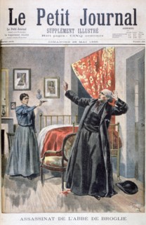 Assassination of the Abbé de Broglie, 1895.  Artist: Oswaldo Tofani