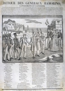 'The Return of General Ramorino', 1831. Artist: Unknown
