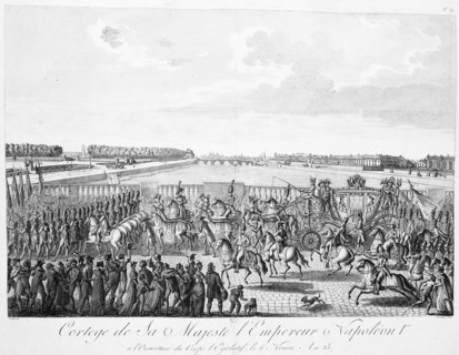 'Procession of the Majesty the Emperor Napoleon 1st', Year 13, c1800-1820. Artist: Unknown