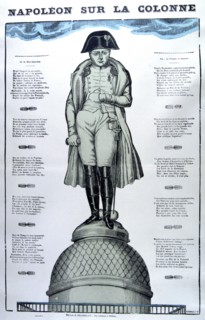 'Napoleon on the Column', 19th century. Artist: Unknown