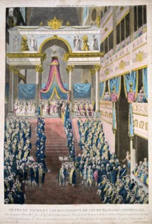'Napoleon Bonaparte is crowned Emperor Napoleon I, 2nd December, 1804', 19th century. Artist: Unknown
