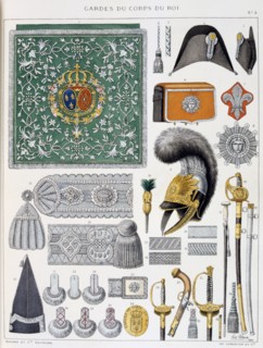 Gardes-du-Corps de Roi, Insignia Artist: Eugene Titeux