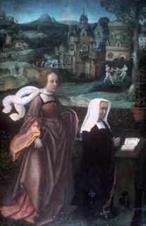 'Saint Godelieve', c1485-1529. Artist: Jan Provoost