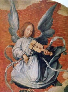 'The Virgin in Glory', (detail), 1524. Artist: Jan Provoost