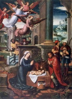 'The Nativity', c1500-1550. Creator: Ambrosius Benson.