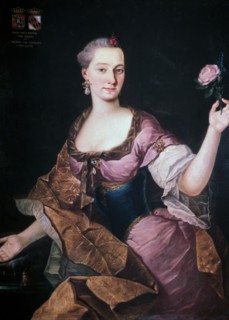 'Maria Anna Freyin Von Erberg', Ljubljana, c1741-1769. Artist: Fortunat Bergant