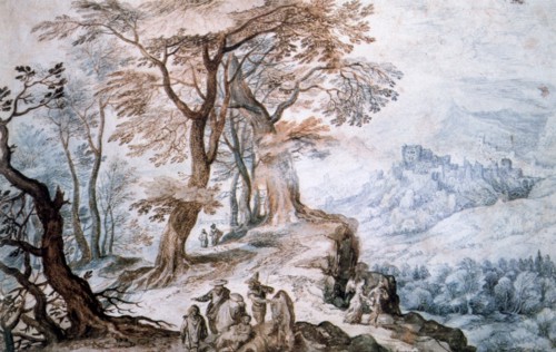 'Passage through Landscape', c1588-1625. Artist: Jan Brueghel the Elder