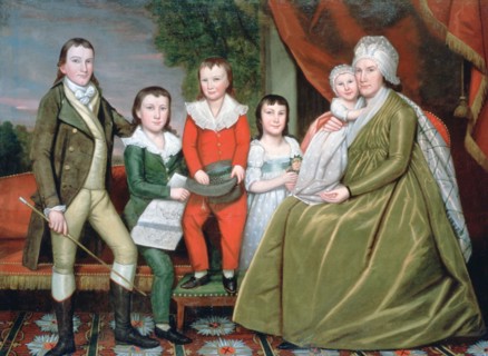 'Mrs Noah Smith and Her Children', 1798. Artist: Ralph Earl
