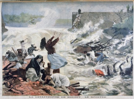 'The Disaster at Bouzey', 1895. Creator: F Meaulle.