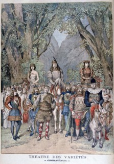 'Chilperic', Theatre of Varieties, 1895. Artist: Henri Meyer