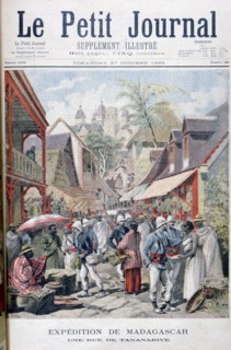 Tananarive (Antananarivo), capital of Madagascar, 1895. Creator: F Meaulle.