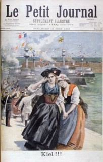 Kiel!!, 1895. Creator: F Meaulle.