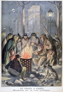 Cold Paris, 1902. Artist: Unknown