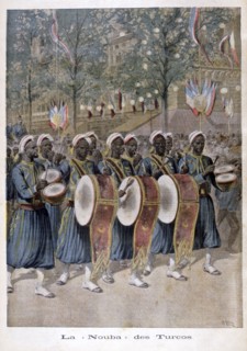 'A regiment of Algerian 'Turcos', 1896. Artist: Henri Meyer