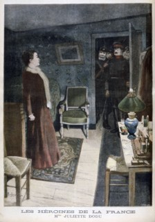 Juliette Dodu, heroin of France, 1896.  Creator: F Meaulle.