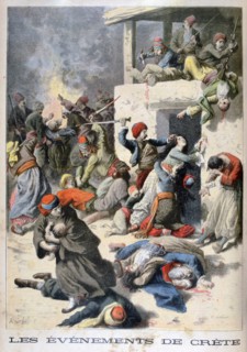 Events in Crete, 1896. Artist: Frederic Lix