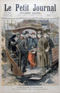 A French soldier back home from Madagascar, 1896. Artist: Unknown
