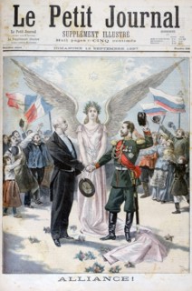 The Franco-Russian Alliance, 1897. Creator: Oswaldo Tofani.