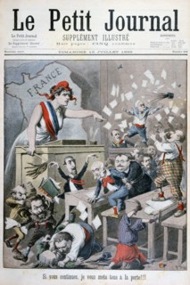 Caricature of the Chamber of Deputies, Paris, 1898. Artist: Henri Meyer