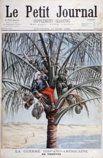 Spanish lookout, Spanish-American War, 1898. Creator: F Meaulle.