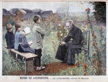 'Catechism', 1898. Artist: L Meunier