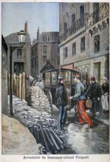 The arrest of lieutenant-colonel Picquart, 1898. Creator: F Meaulle.