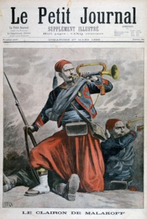 The bugles of Malakoff, 1898. Artist: Henri Meyer