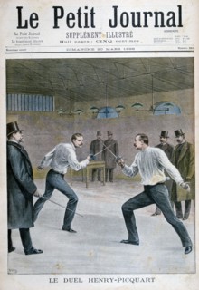 Henry-Picquart duel, 1898. Artist: Henri Meyer