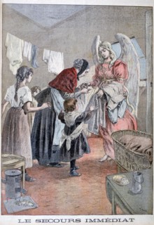 Immediate help, 1899.  Artist: Oswaldo Tofani