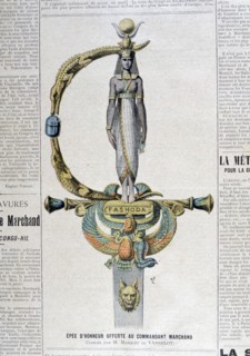 Sword of honor offered to the commercial commander, 1899. Artist: Unknown