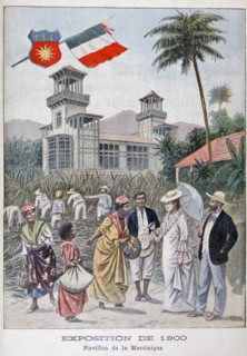 The Martinique pavilion at the Universal Exhibition of 1900, Paris, 1900. Artist: Unknown