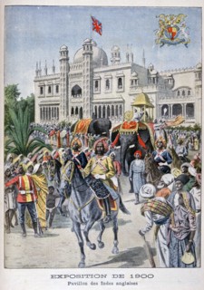 The Indian pavilion at the Universal Exhibition of 1900, Paris, 1900. Artist: Unknown