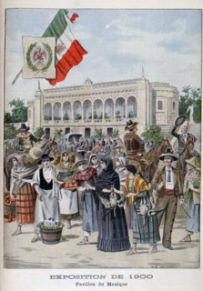 The Mexican pavilion at the Universal Exhibition of 1900, Paris, 1900. Artist: Unknown