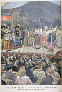 Festivity popular with Paul Deschanel, President of France, 1900.  Artist: Oswaldo Tofani