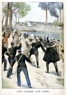 Hunting for Bears, 1901. Artist: Unknown