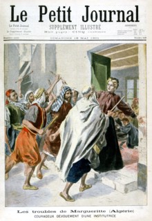 In Algeria, Margaret in trouble, 1901. Artist: Unknown