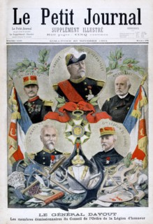 General Davout and members of the Council of the Legion d'Honneur, 1901. Artist: Unknown