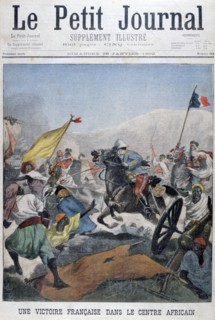 A French victory in Central Africa, 1902. Artist: Unknown