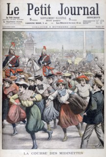 The race of the Midinette, 1903. Artist: Unknown