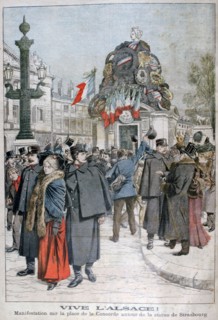 Strasbourg statue, Place de la Concorde, Paris, 1904. Artist: Unknown