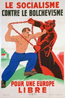 'Socialism Against Bolshevism, for a Free Europe', 20th century. Artist: Unknown