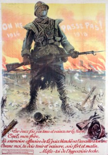 'They Shall Not Pass! 1914-1918', 1918. Artist: Maurice Neumont