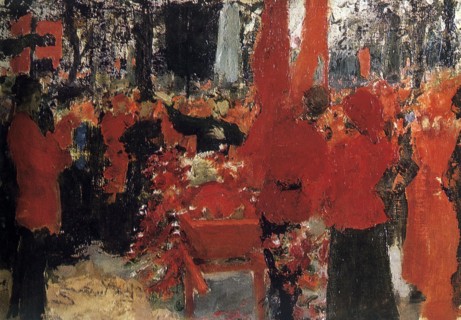 'Funeral of the Revolutionaries, 1905', c1900-1930. Artist: Il'ya Repin