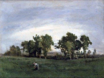 'Woman in Country Field', c1828-1876. Artist: Narcisse Virgile Diaz de la Pena