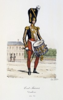 Cents-Suisses, Drummer, 1814-17 Artist: Eugene Titeux