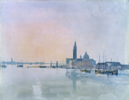 'San Giorgio Maggiore from the Dogana', 1819.  Artist: JMW Turner