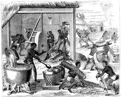 Sugar production, 1873.  Creator: Unknown.